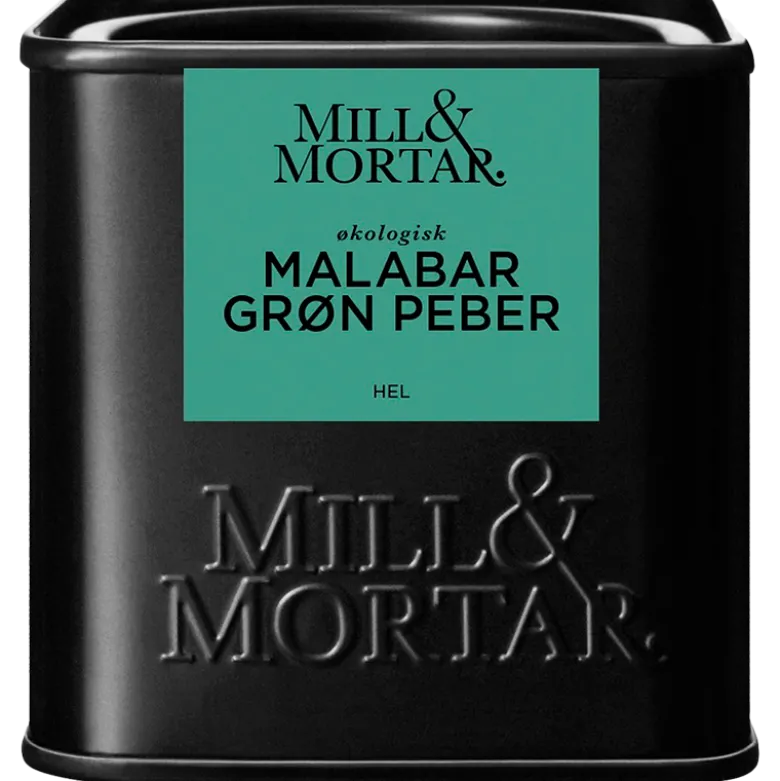 Mill & Mortar Malabar Grøn Peber Ø (25 g)