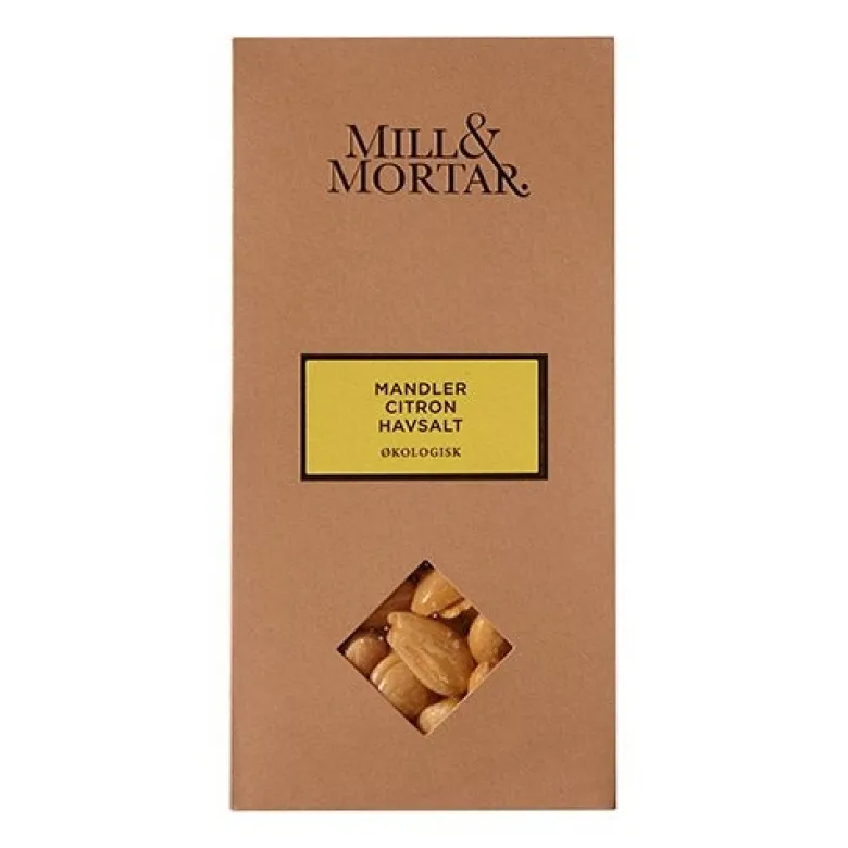 Mill & Mortar Mandler Citron Havsalt Ø Nutty Munch Ø (100 gr)