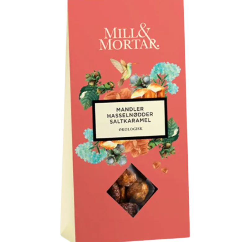 Mill & Mortar Mandler & Hasselnødder Saltkaramel Ø (100 g)