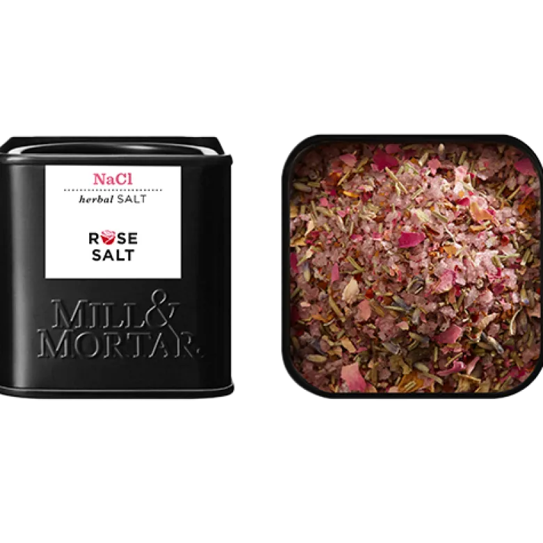 Mill & Mortar Rose Salt (70 g)