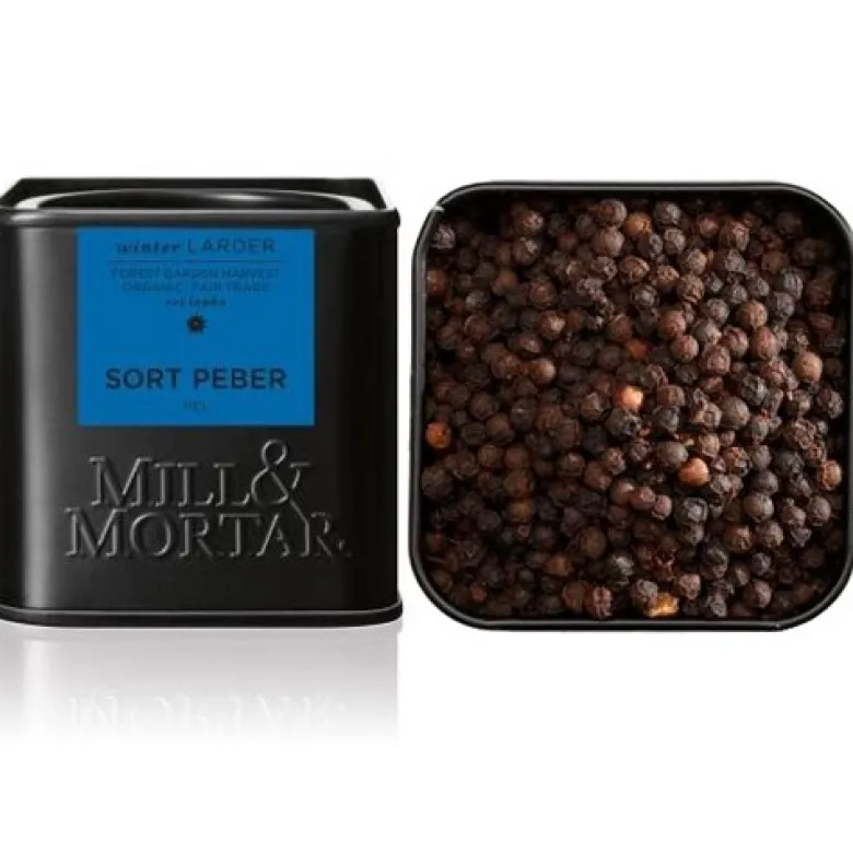 Mill & Mortar Sort peber hel Ø (50 g)