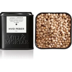 Mill og Mortar Hvid Peber Hel Ø (50 gr)