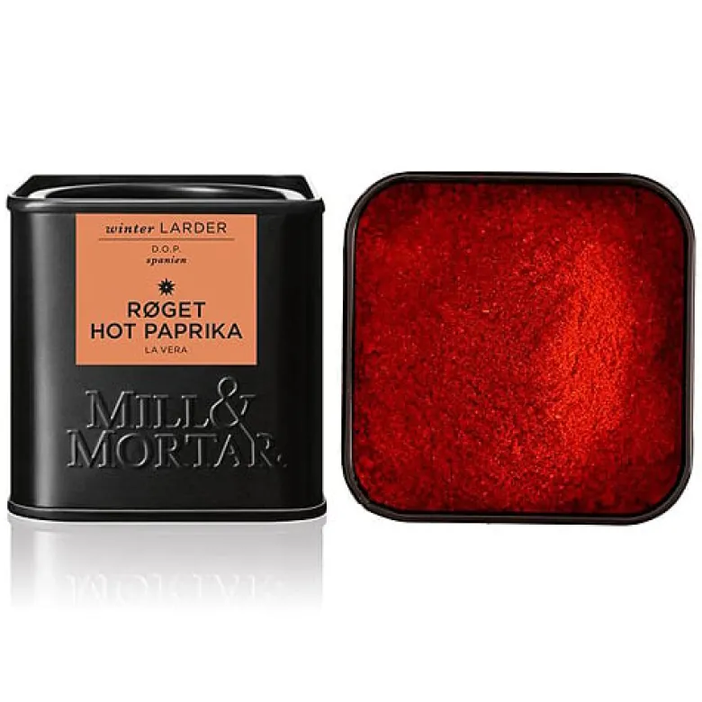 Mill og Mortar Paprika Røget Sød/Stærk (50 gr)