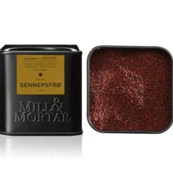 Mill og Mortar Sennepsfrø Hele Brune Ø (50 gr)