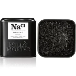 Mill og Mortar Sort Flagesalt I Dåse (80 gr)