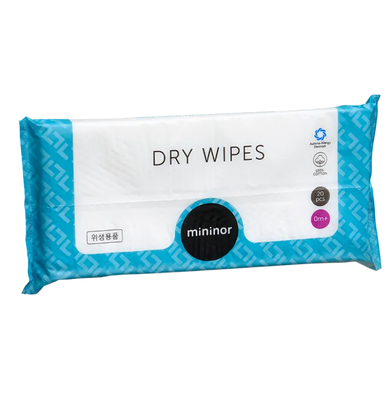 Mininor Dry Wipes (20 stk)