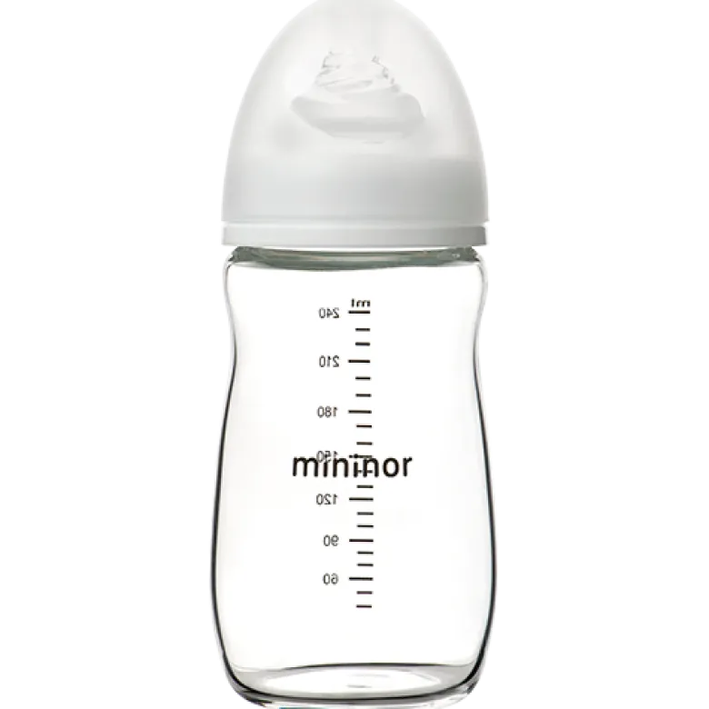 Mininor Glassutteflaske 0M (240 ml)