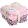Mininor Økologisk Stofble Rosa/lilla (6 stk)