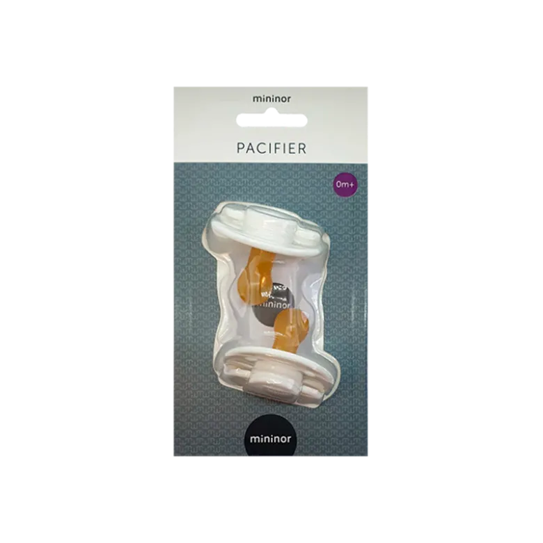 Mininor Latexsut 0+ Mdr Hvid (2 stk)