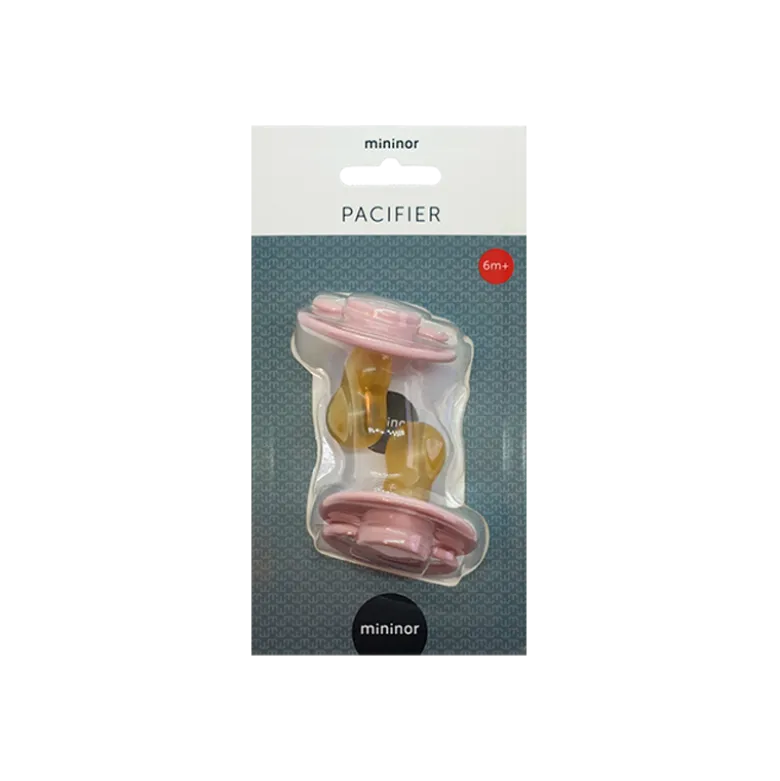Mininor Latexsut 6+ Mdr Pink (2 stk)