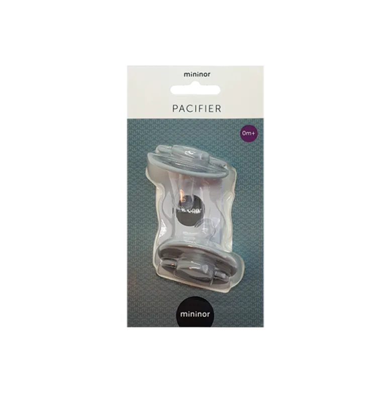 Mininor Silikonesut 0+ Mdr Grå (2 stk)