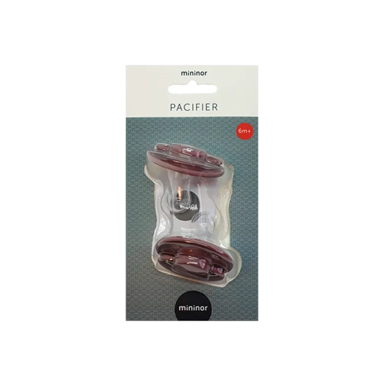 Mininor Silikonesut 6+ Mdr Lilla (2 stk)