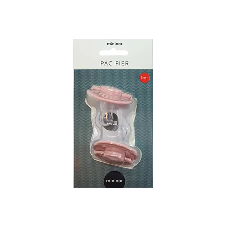 Mininor Silikonesut 6+ Mdr Pink (2 stk)