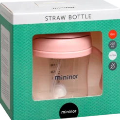 Mininor Sugerørskop Rosa (1 stk)