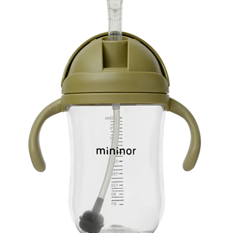 Mininor Sugerørskop Tritan Mosgrøn (330 ml)