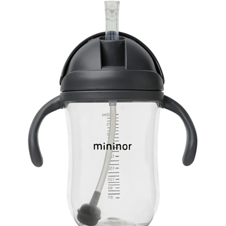 Mininor Sugerørskop Tritan Sort Ravn (1 stk)