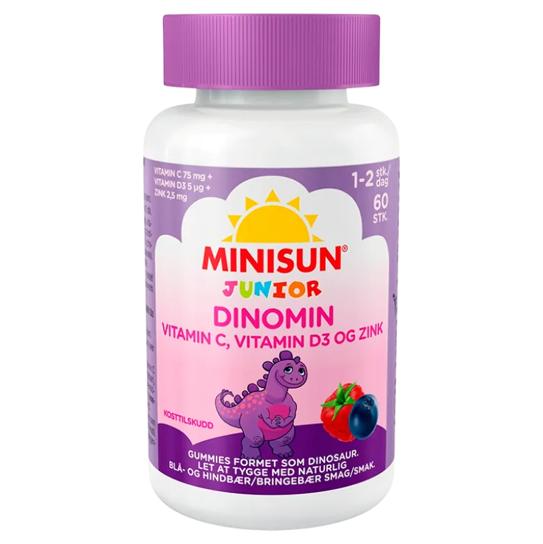 Minisun Junior Dinomin (60 stk)