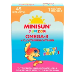 Minisun Junior Omega-3 (45 stk)