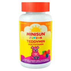 Minisun Junior Teddymin Multivitamin (60 stk)