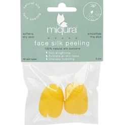 Miqura Face Silk Peeling - Silk Cocoons (2 stk)