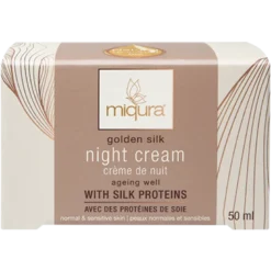 Miqura - Night Cream Anti Age - Golden Silk (50ml)