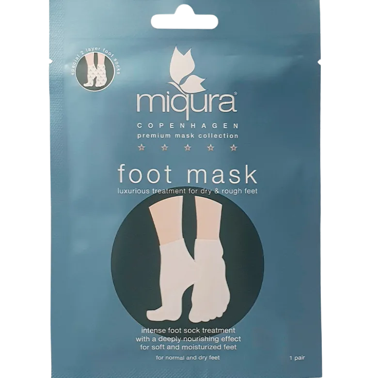 Miqura Premium foot mask - 1 stk