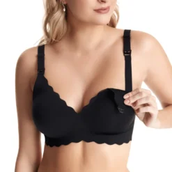 Momcozy Ammebh YN46 Sømløs Sort Str. XL (1 stk)