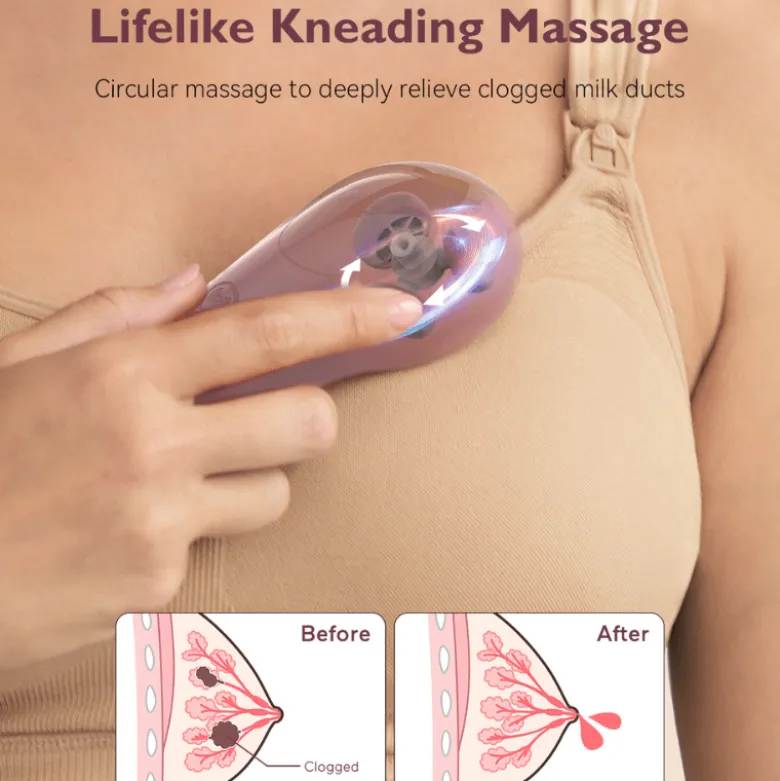 Momcozy 3-i-1 Brystmassager (1 stk)
