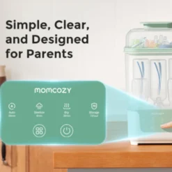 Momcozy 4-i-1 Flasketørrer & Sterilisator (1 stk)