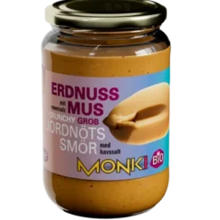 Monki Jordnøddesmør Crunch Ø (650 gr)