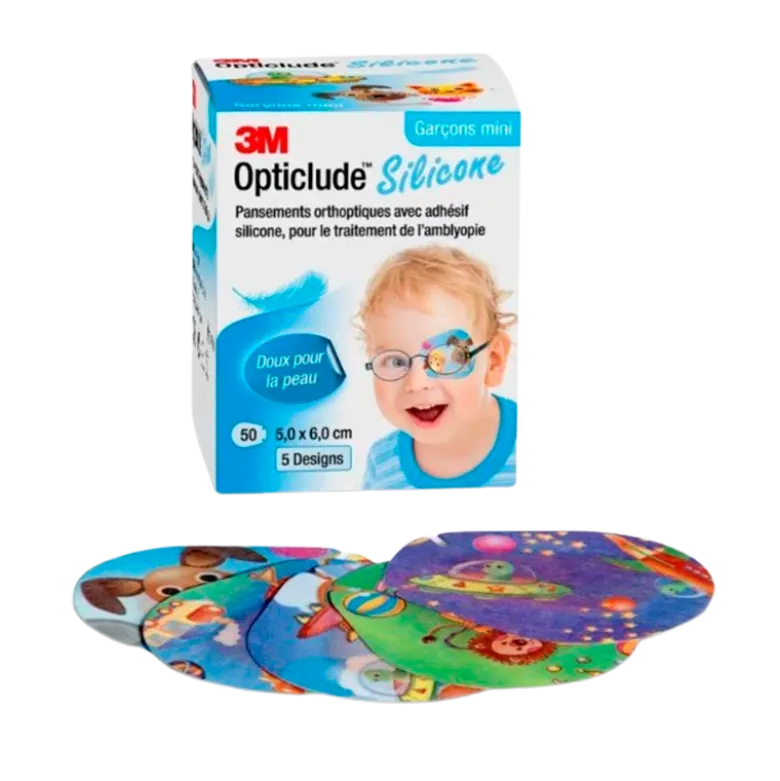 3M Opticlude Skeleplastre Mini - 5 cm x 6 cm (50 stk)