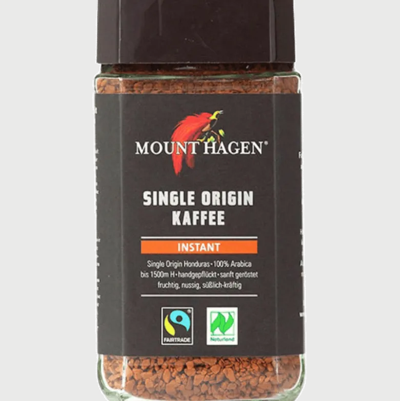 Mount Hagen Instant Kaffe Single Origin Ø (100 g)