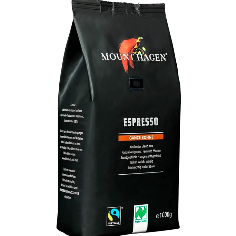 Mount Hagen Kaffebønner Espresso Ø (1 kg)