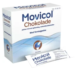 Movicol Pulver Oral Opløsning Chokolade (20 breve)
