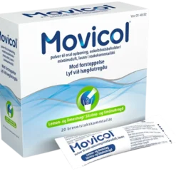 Movicol Pulver Oral Opløsning Lemon- & Limesmag (20 breve)