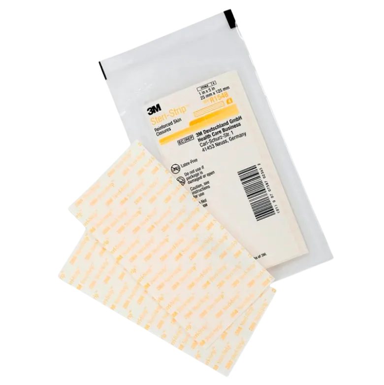 3M Steri-Strip Forstærket Tapesutur - 25 mm x 125 mm (4 stk)