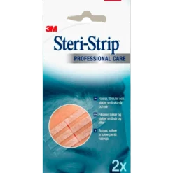 3M Steri-Strip Sårlukningsstrips - 6 mm x 75 mm (6 stk)