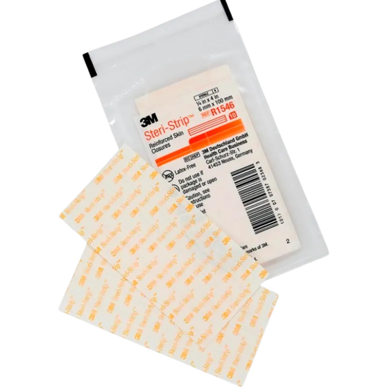 3M Steri-Strip Til Sårlukninger 6 mm x 100 mm (10 stk)