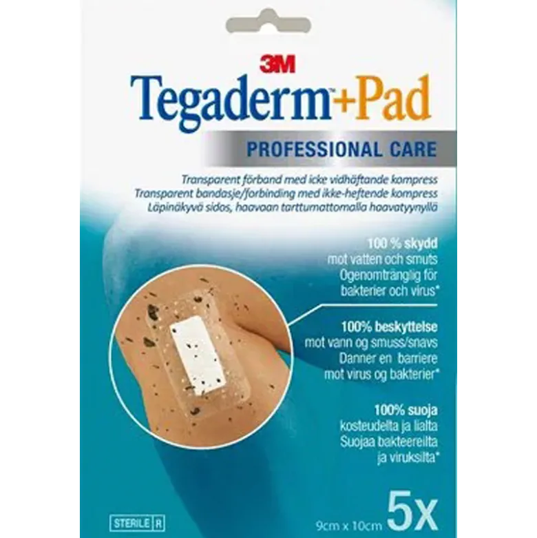 3M Tegaderm+ Pad 9 x 10 cm (5 stk)