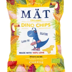 Mät Organic Dino Chips Cheese (35 g)