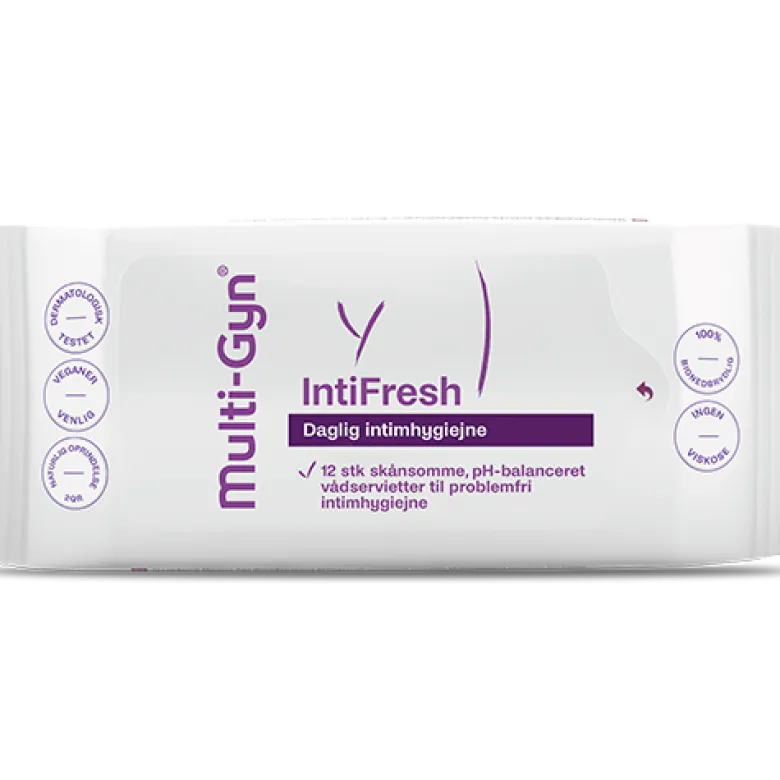 MultiGyn IntiFresh Intimservietter (12 stk)