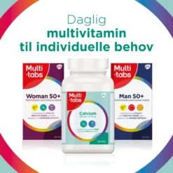 Multitabs Kalk 500 mg + D3 Tabletter (150 stk)