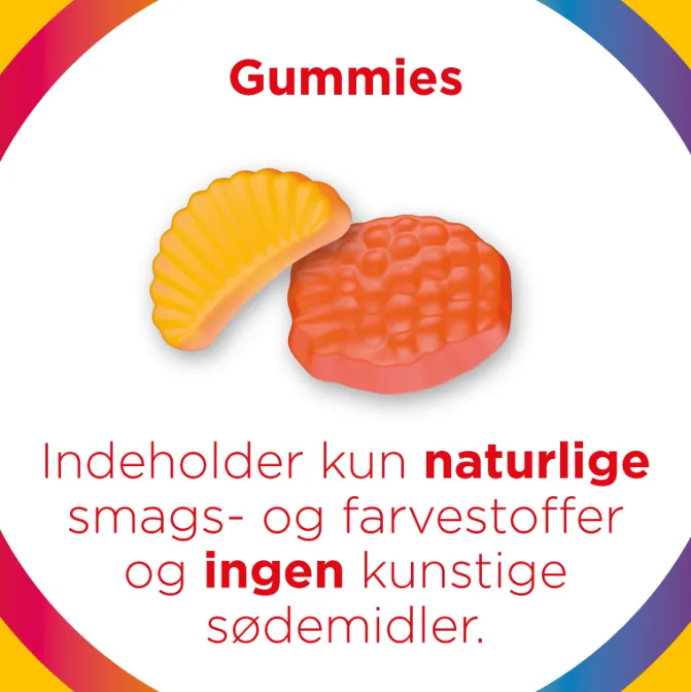 Multitabs Kids Gummies Appelsin & Bærsmag (60 stk)