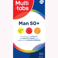 Multitabs Man 50+ Tabletter (60 stk)