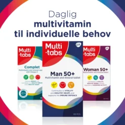 Multitabs Man 50+ Tabletter (60 stk)