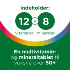 Multitabs 50+ Tabletter (180 stk)