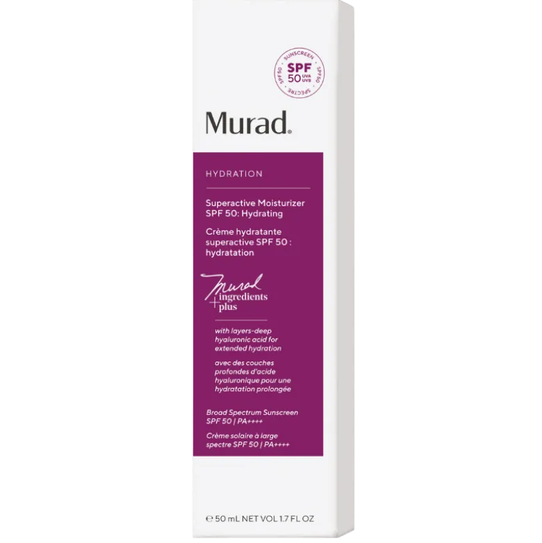 Murad Superactive SPF 50 Moisturizer: Hydrating 50 ml (50 ml)