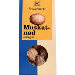 Muskatnød, Sonnentor Ø 25 gr.