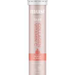 Must Essentials Collagen Tabs Vitamin C Peach (20 tabl)
