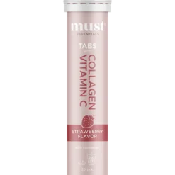 Must Essentials Collagen Tabs Vitamin C Strawberry (20 tabl)